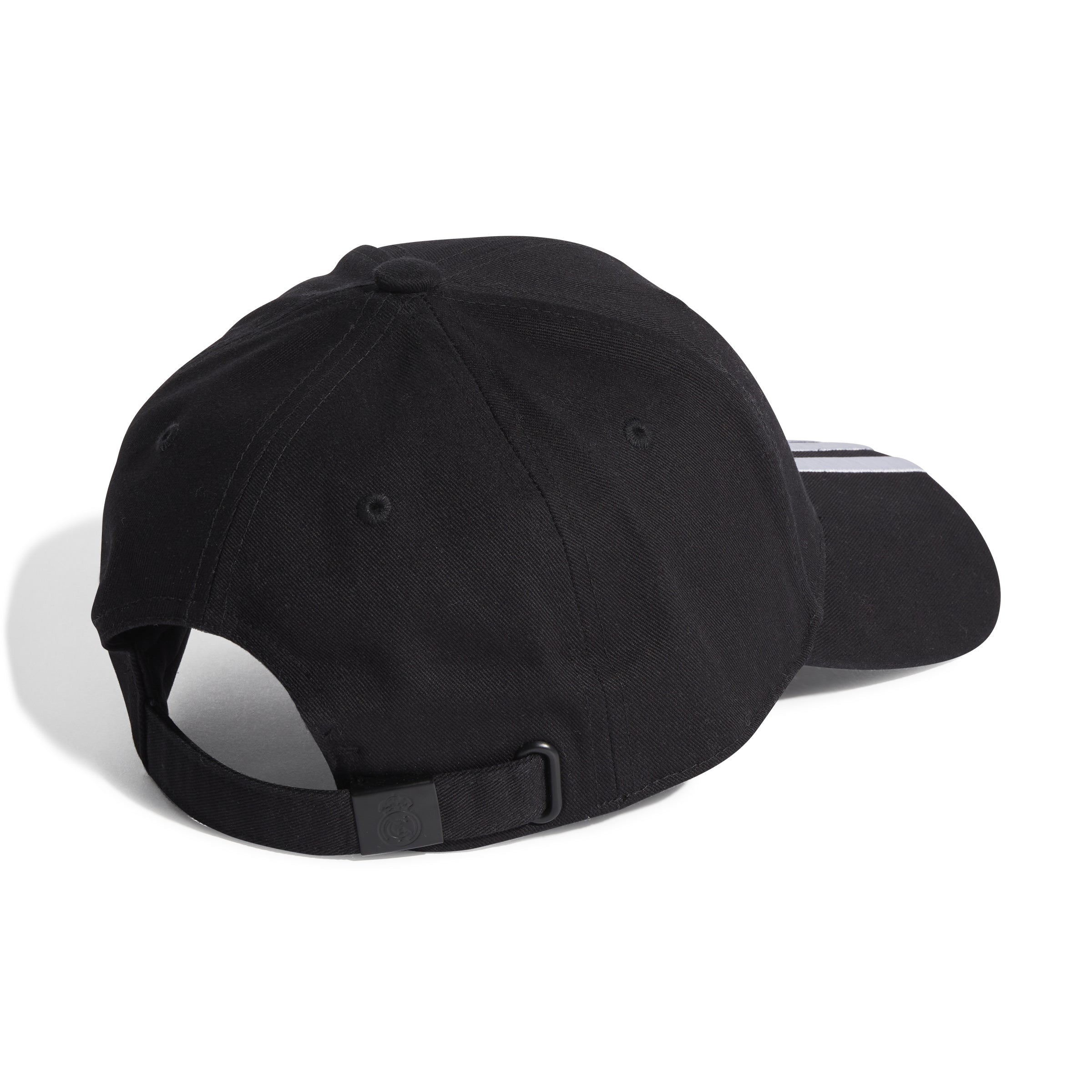 Real Madrid pet Adidas 3 strepen zwart/wit