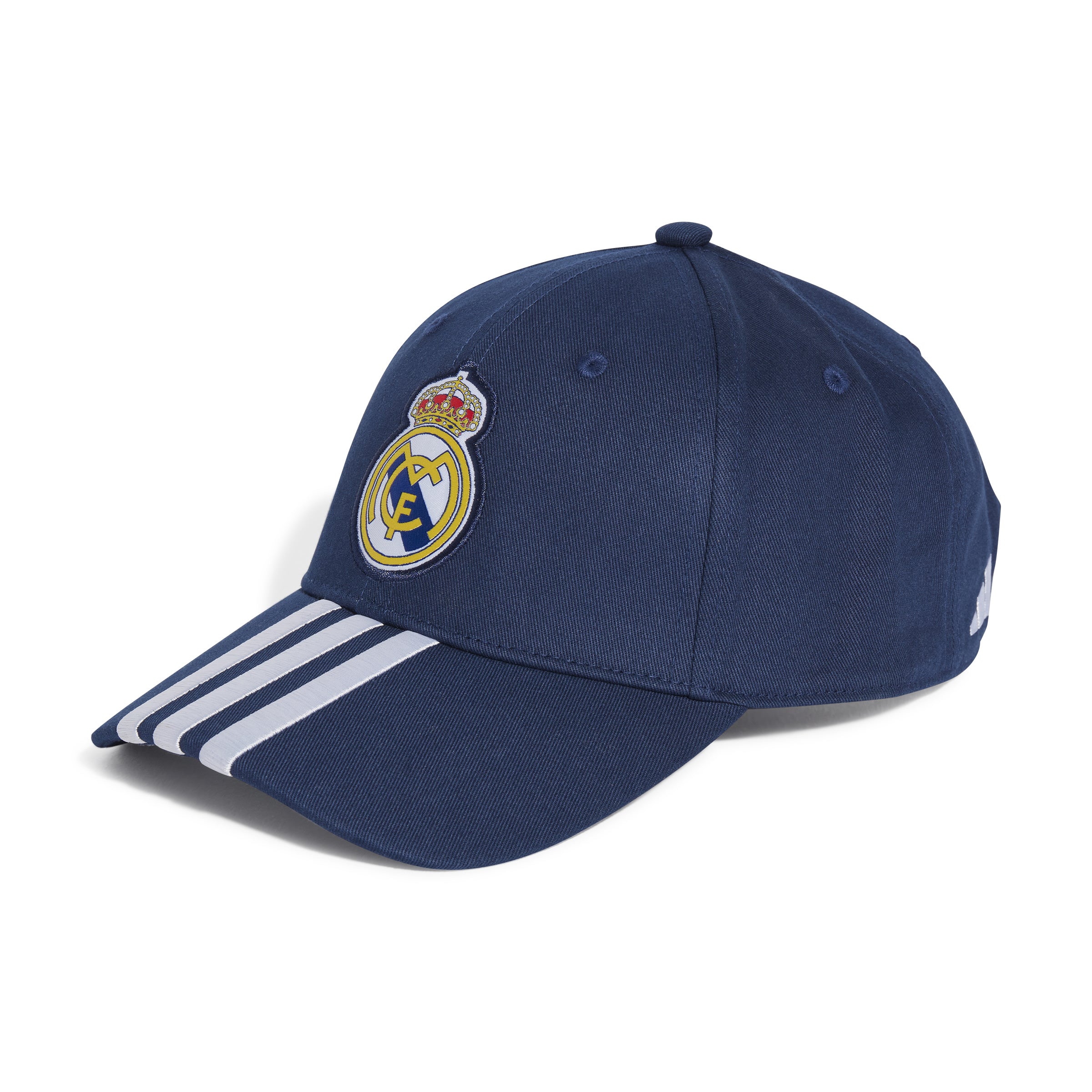 Real Madrid pet Adidas 3 strepen blauw/wit