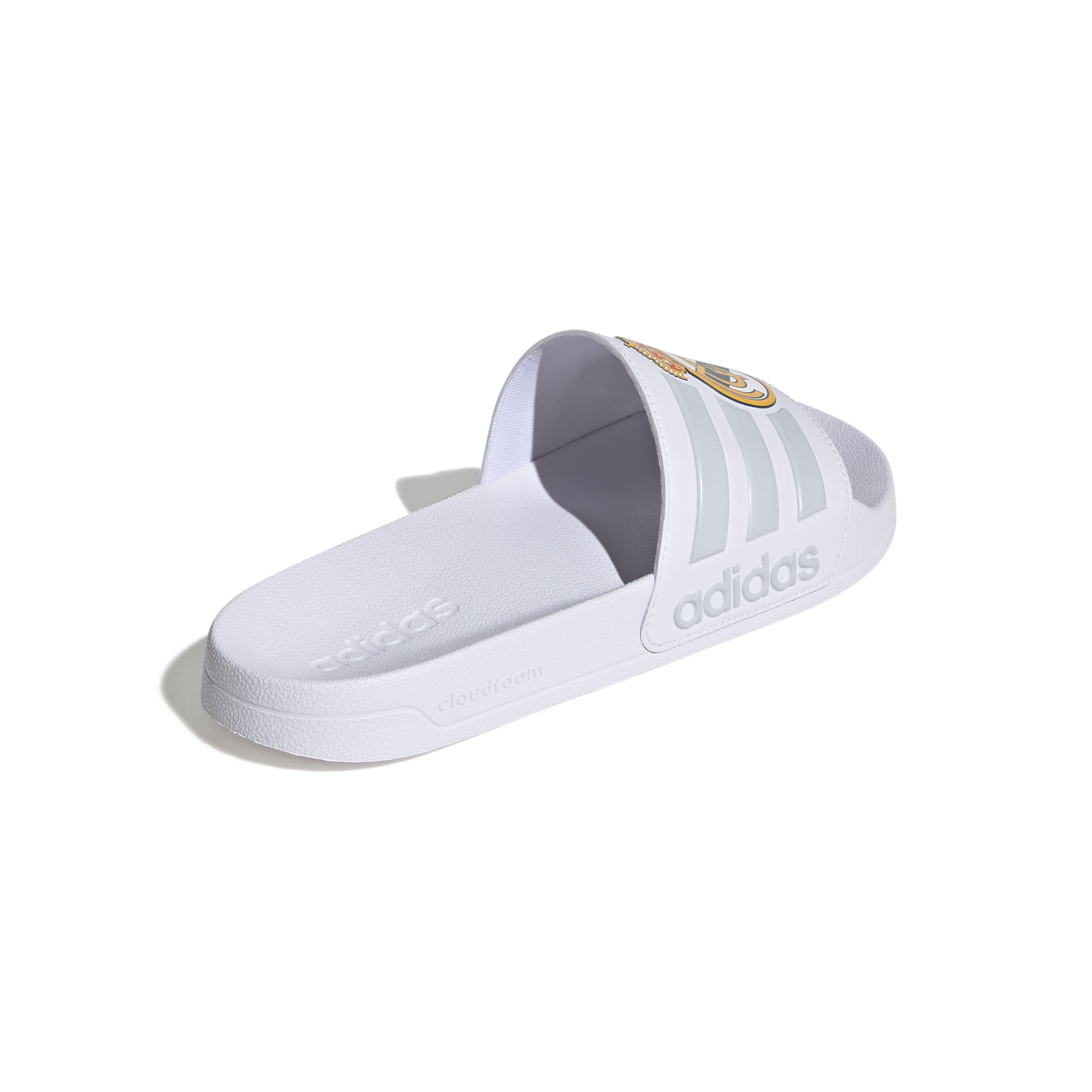 Real Madrid Adidas slippers Adilette wit/grijs