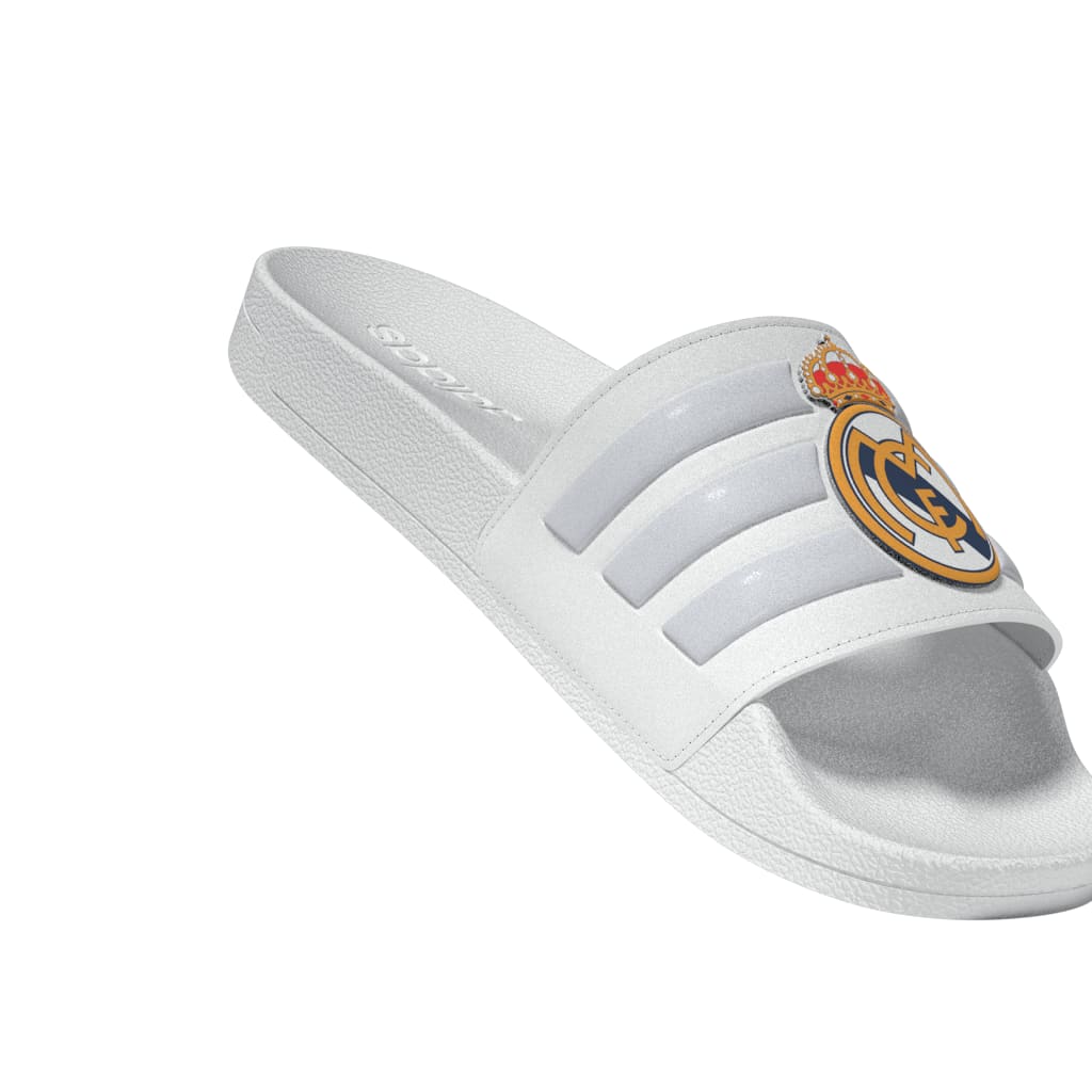 Real Madrid Adidas slippers Adilette wit/grijs