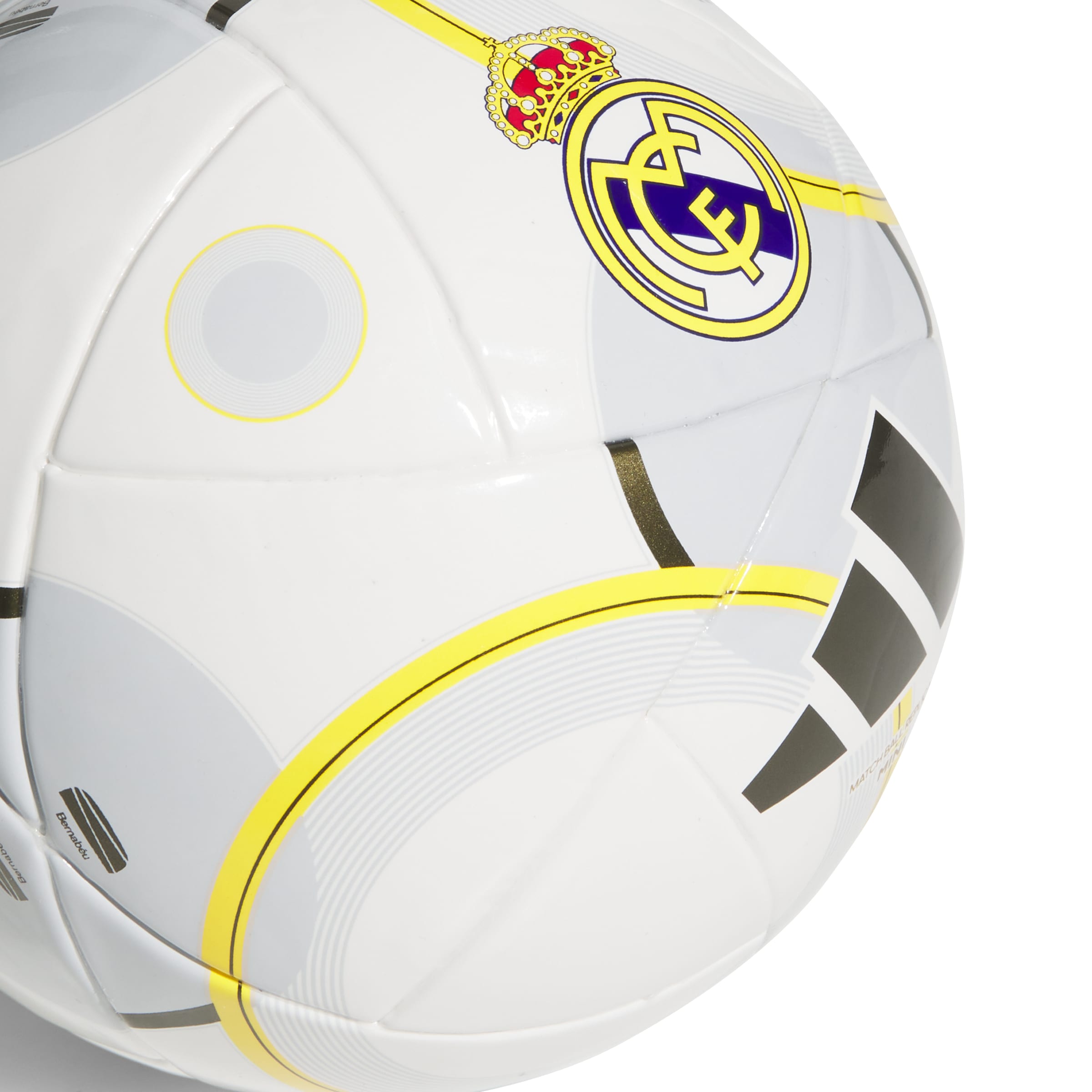 Real Madrid bal Adidas Club home maat 1 (Mini) wit