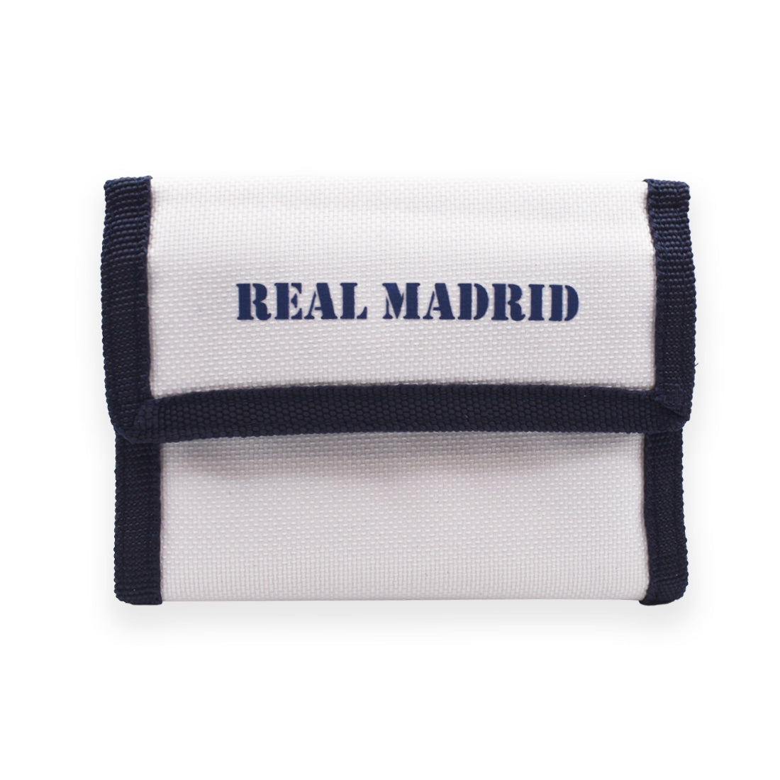 Portefeuille Real Madrid fade blanc/bleu