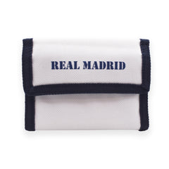 Portefeuille Real Madrid fade blanc/bleu
