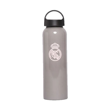 Real Madrid drinkfles aluminium grijs 600ml