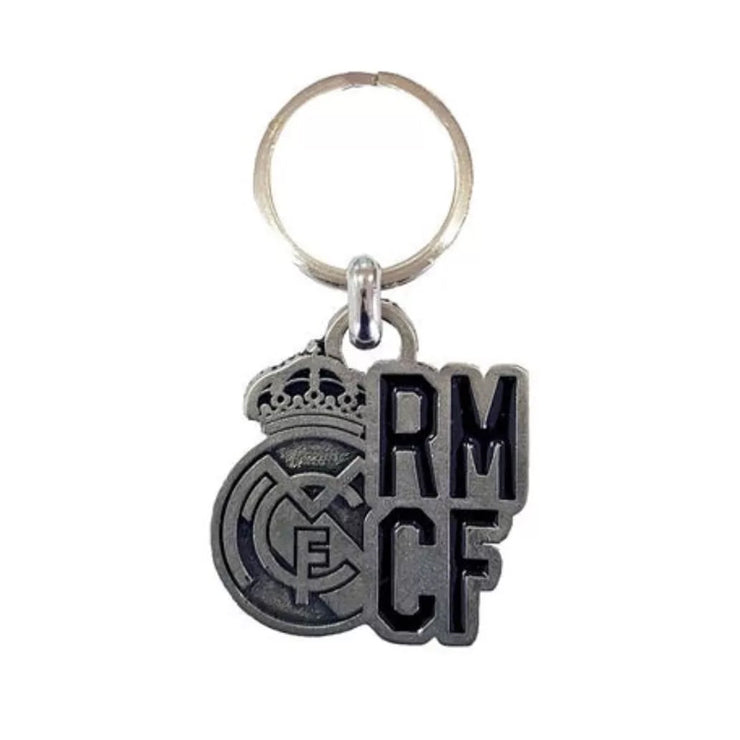 Real Madrid sleutelhanger RMCF zilver