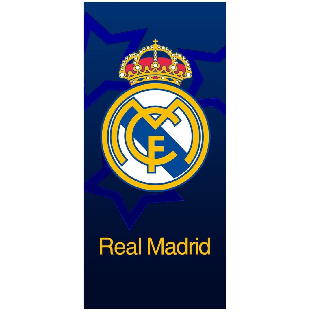 Real Madrid handdoek Sterren 75 x 150 cm