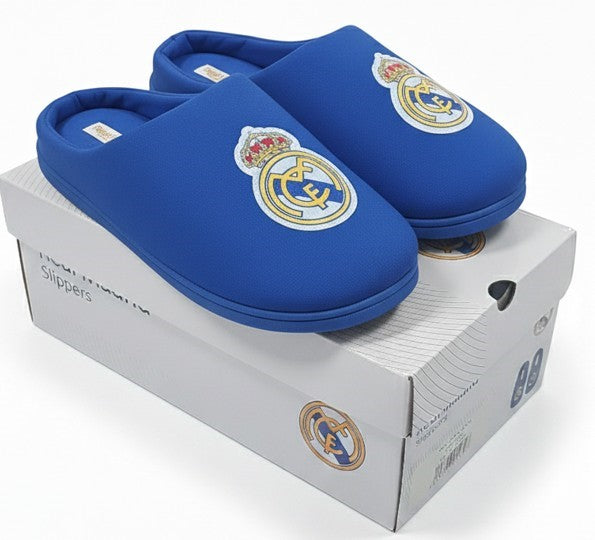 Real Madrid pantoffels blauw