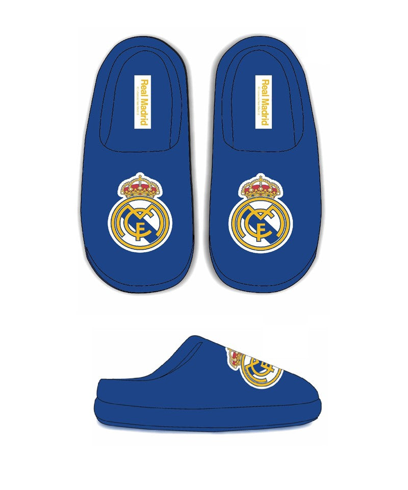 Real Madrid pantoffels blauw