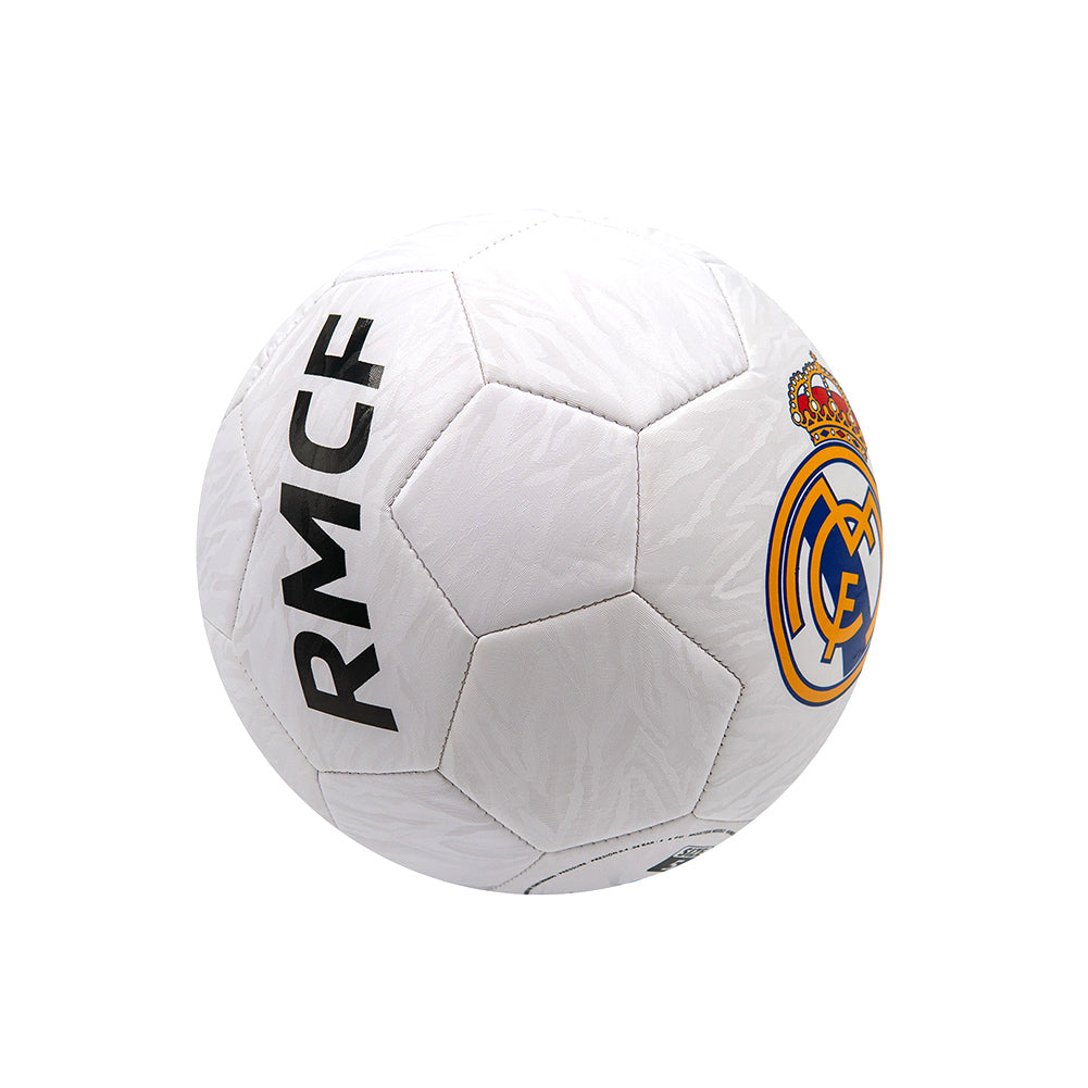 Real Madrid bal camo maat 1 (Mini) wit