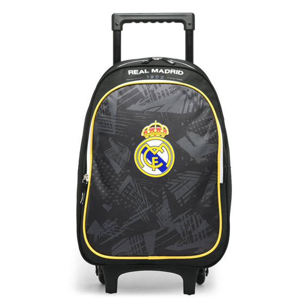 Real Madrid rugzak trolley GR 48 cm zwart