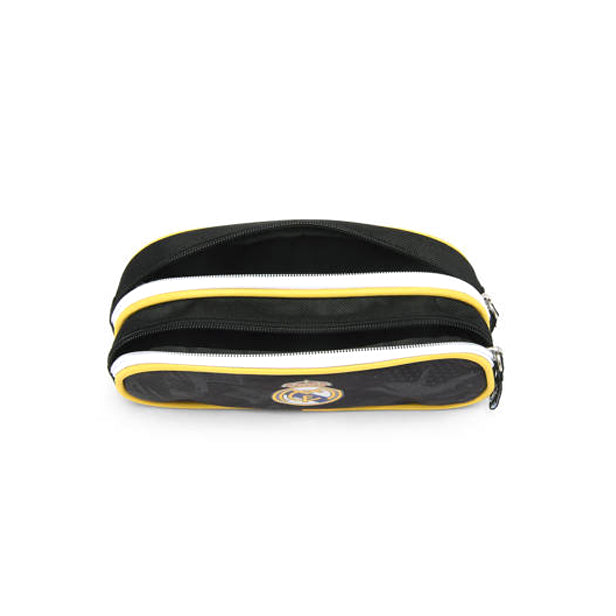 Real Madrid etui - pennenzak GR dubbel zwart