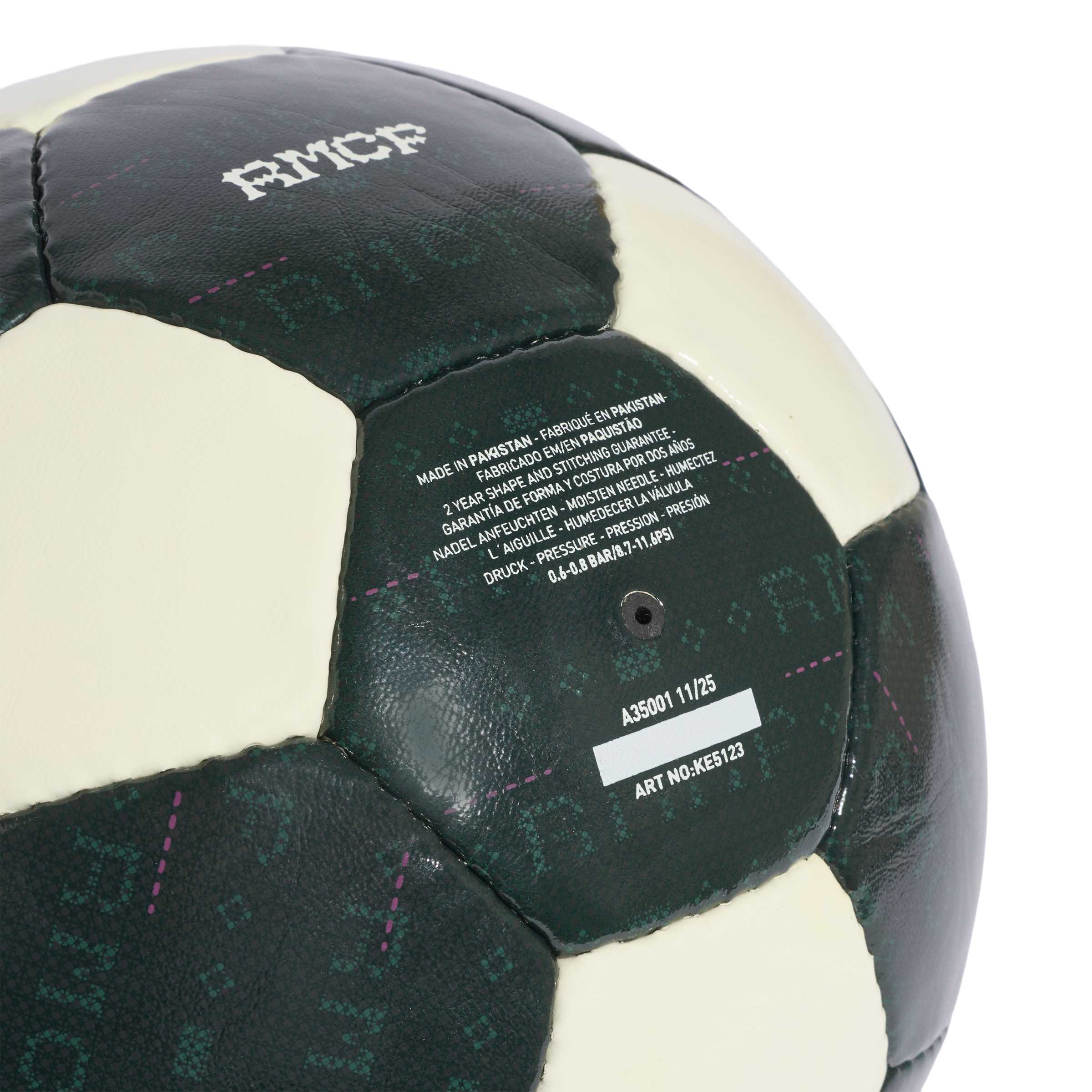 Real Madrid bal Adidas 3rd groen/wit