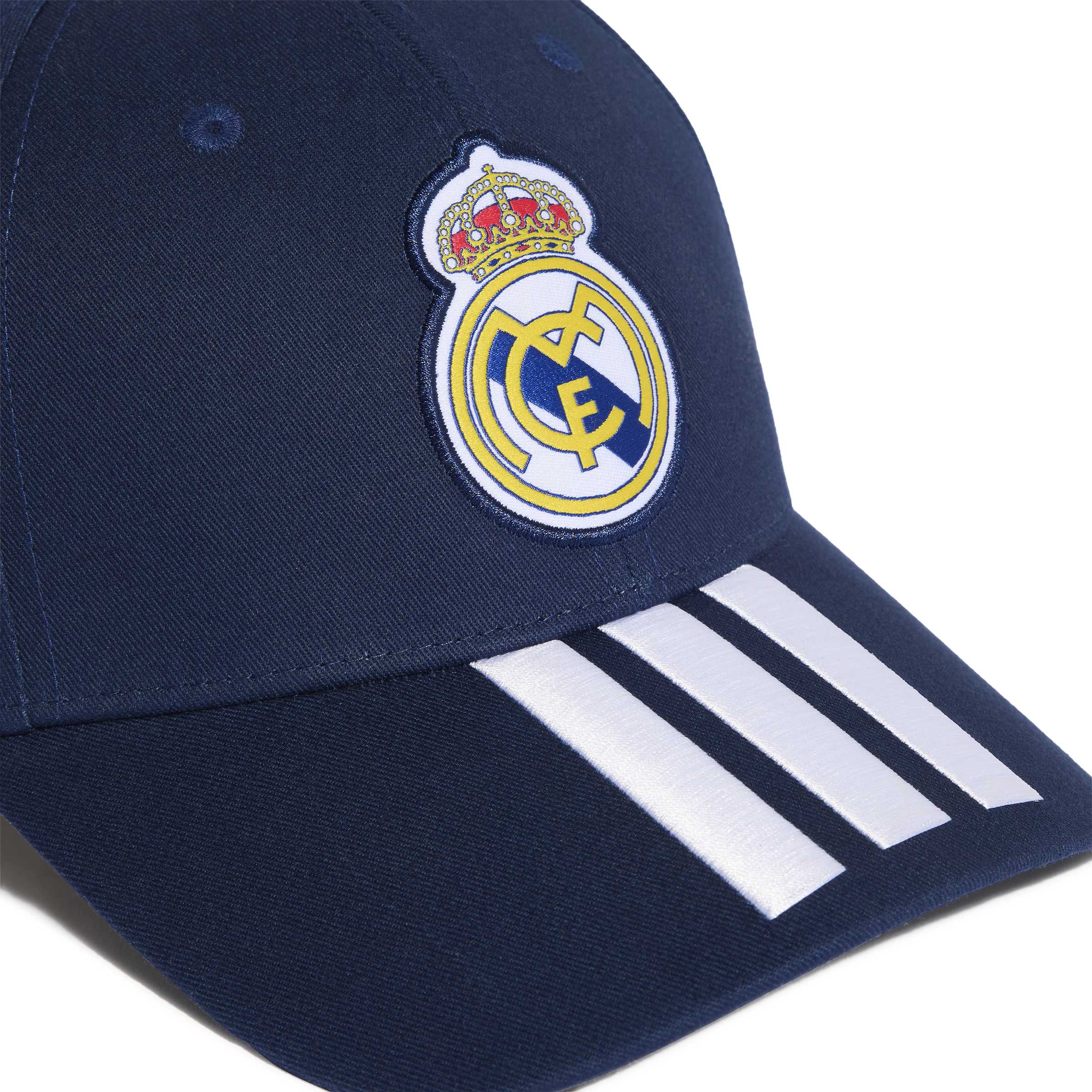 Real Madrid pet Adidas 3 strepen navy