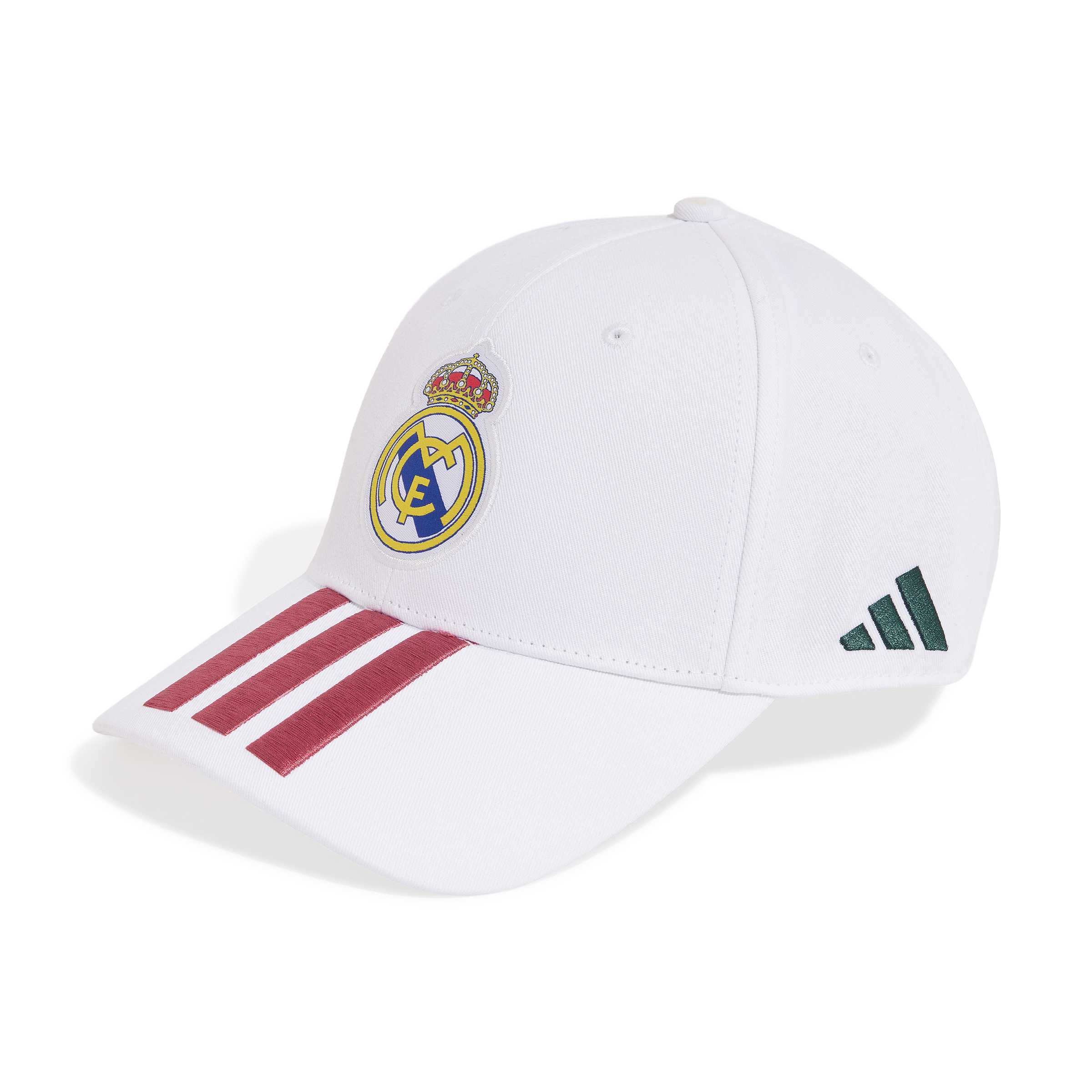 Real Madrid pet Adidas 3 strepen wit/pink