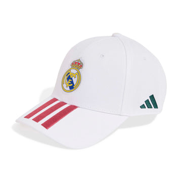 Real Madrid pet Adidas 3 strepen wit/pink