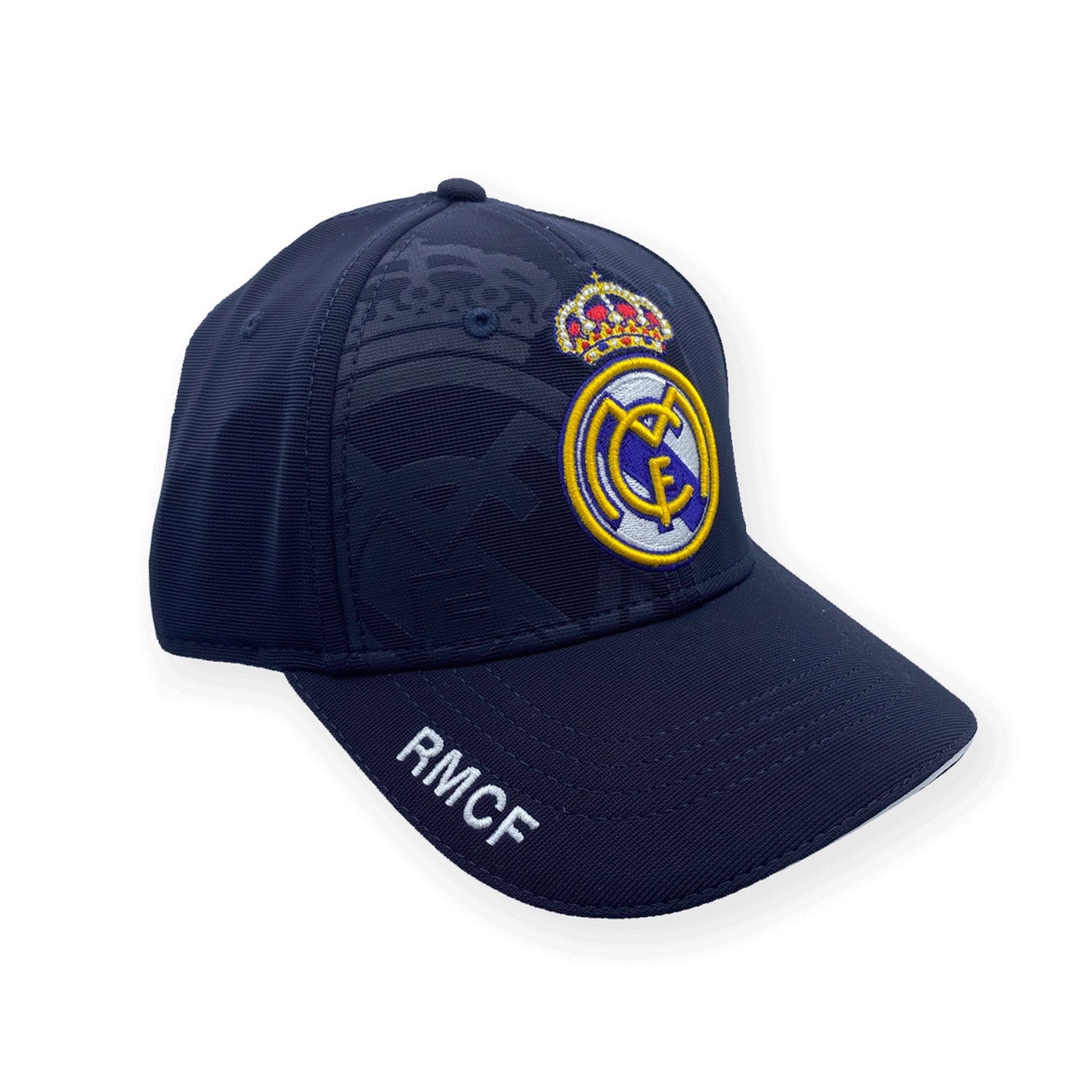 Real Madrid pet logo blauw