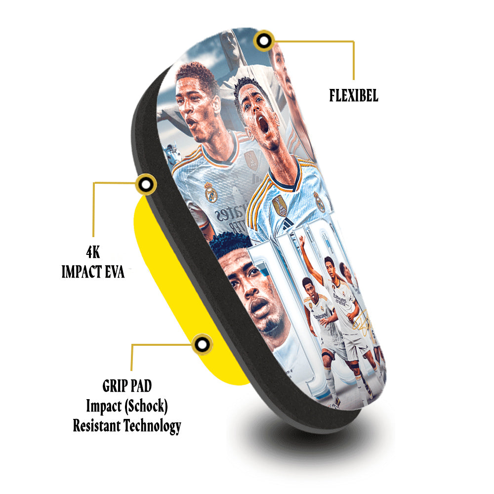 Bellingham Flexible Shin Guards Real Madrid