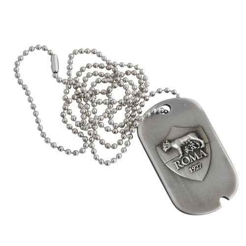 AS Roma dog tag - necklace