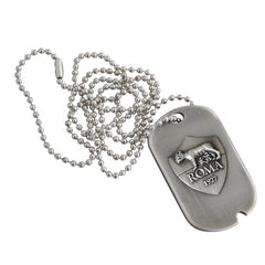 AS Roma dog tag - necklace