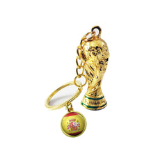 Spain keychain world cup