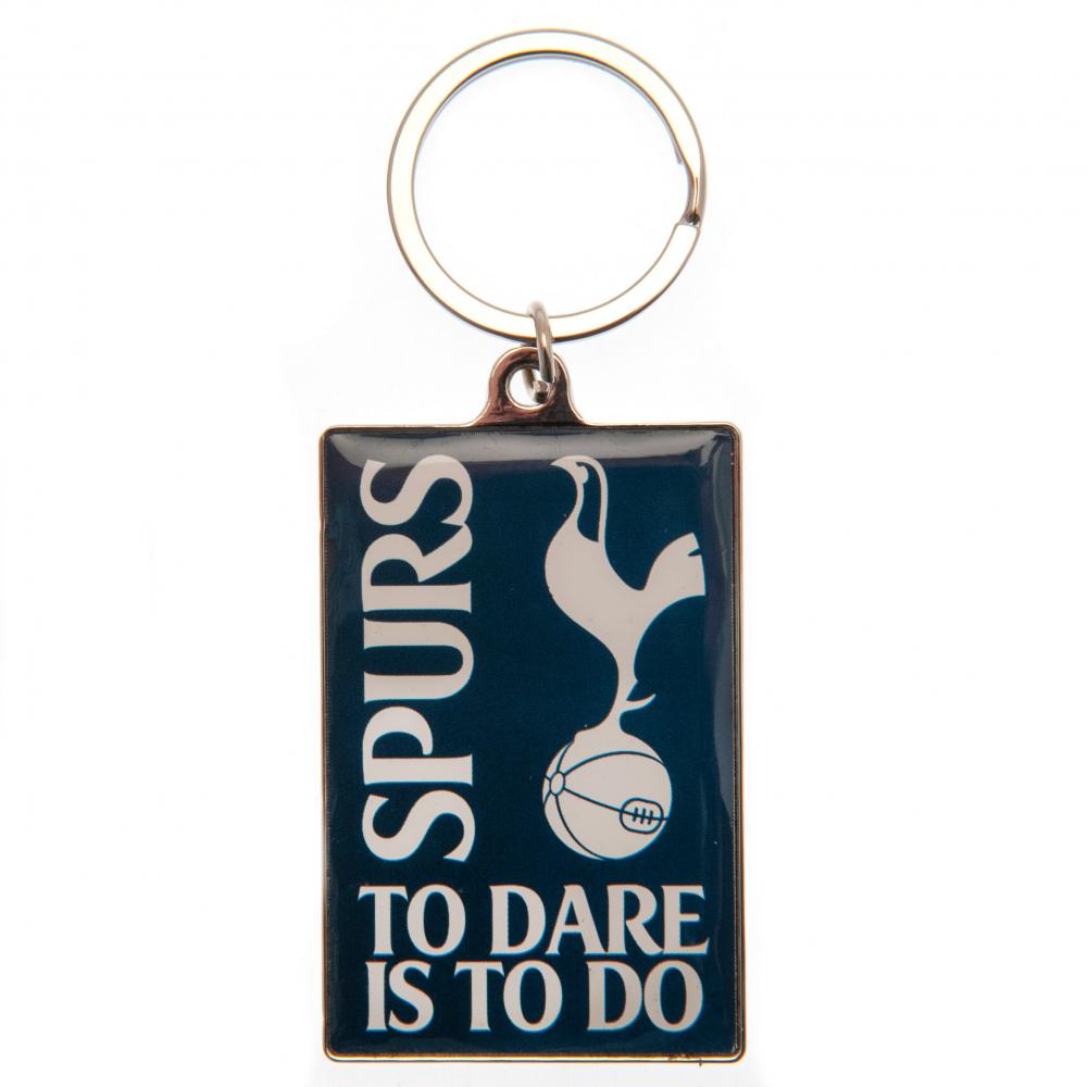 Tottenham luxury keychain 'To Dare Is To Do' Spurs