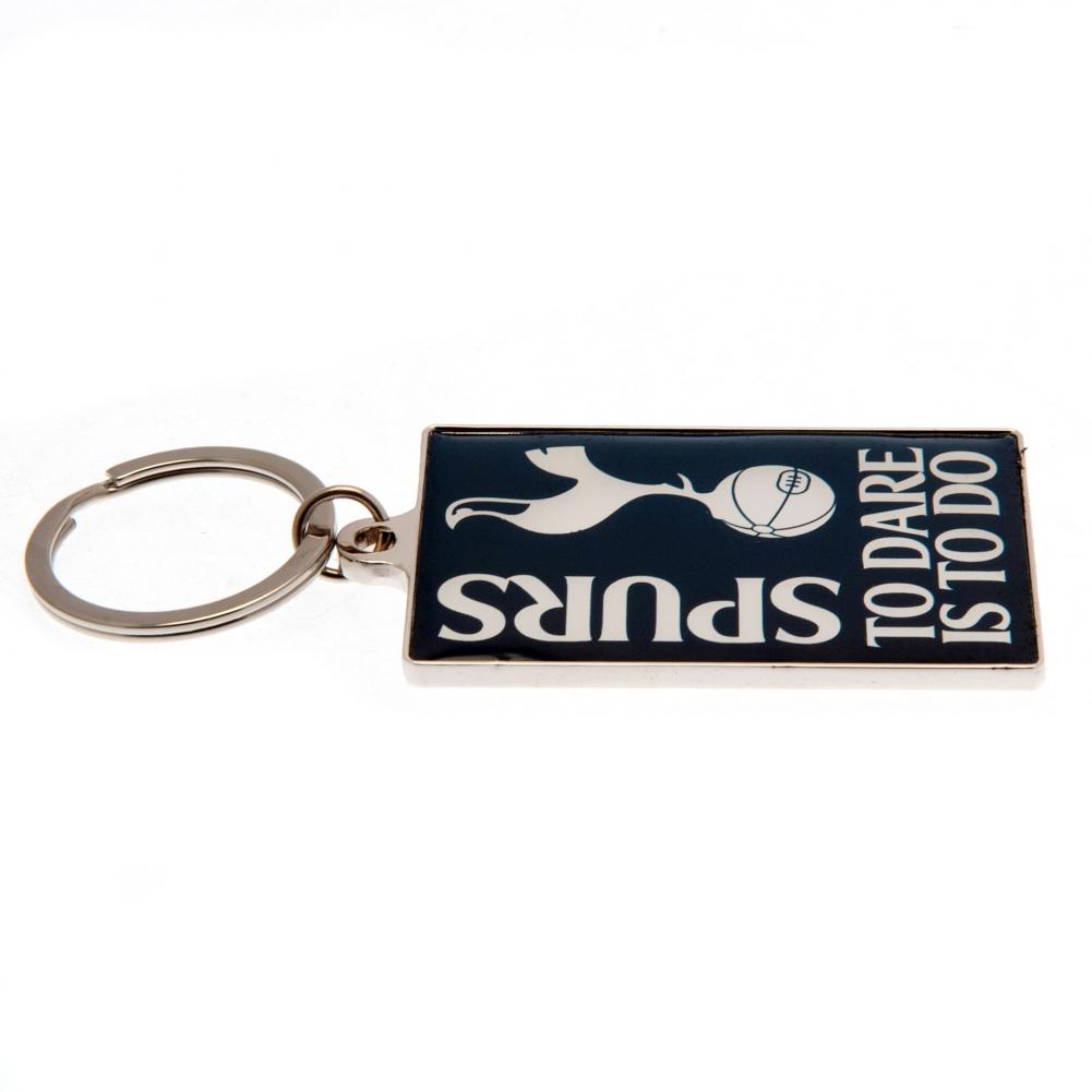 Tottenham luxury keychain 'To Dare Is To Do' Spurs