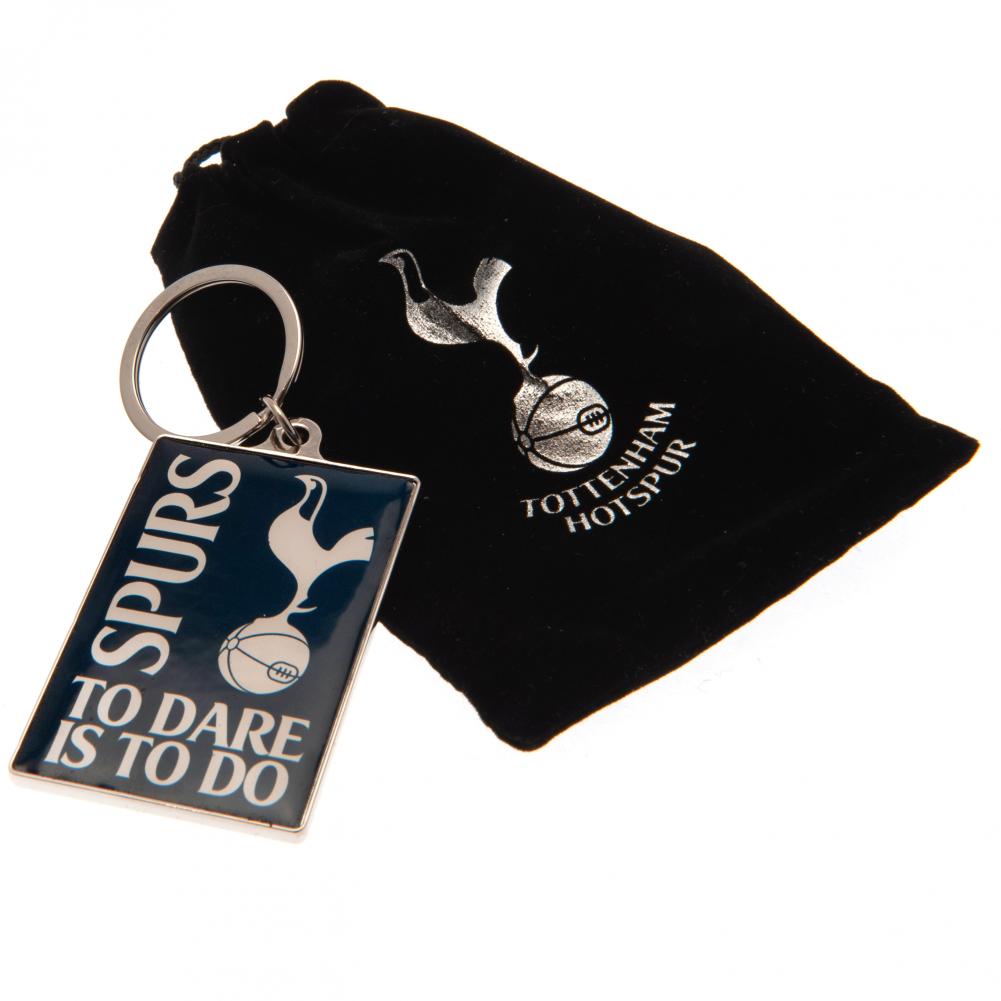 Tottenham luxury keychain 'To Dare Is To Do' Spurs