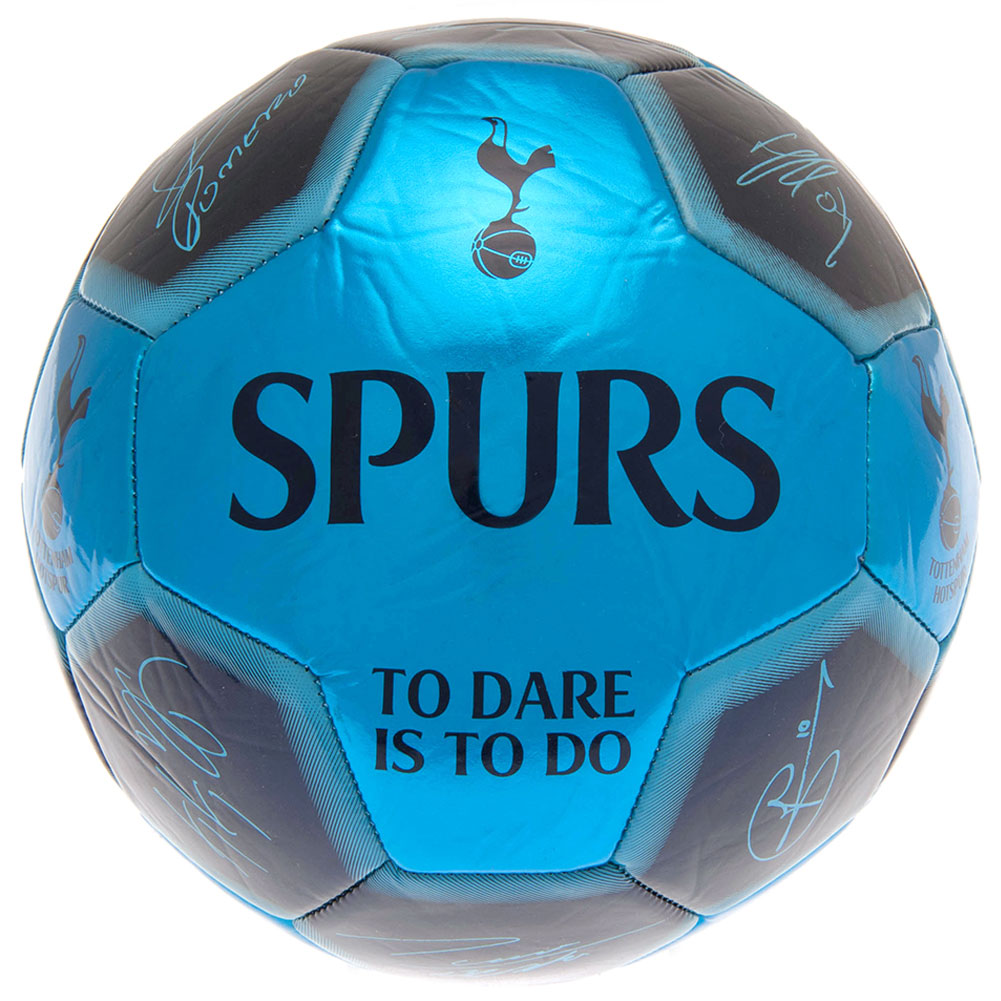 Tottenham bal handtekeningen To Dare Is To Do blauw