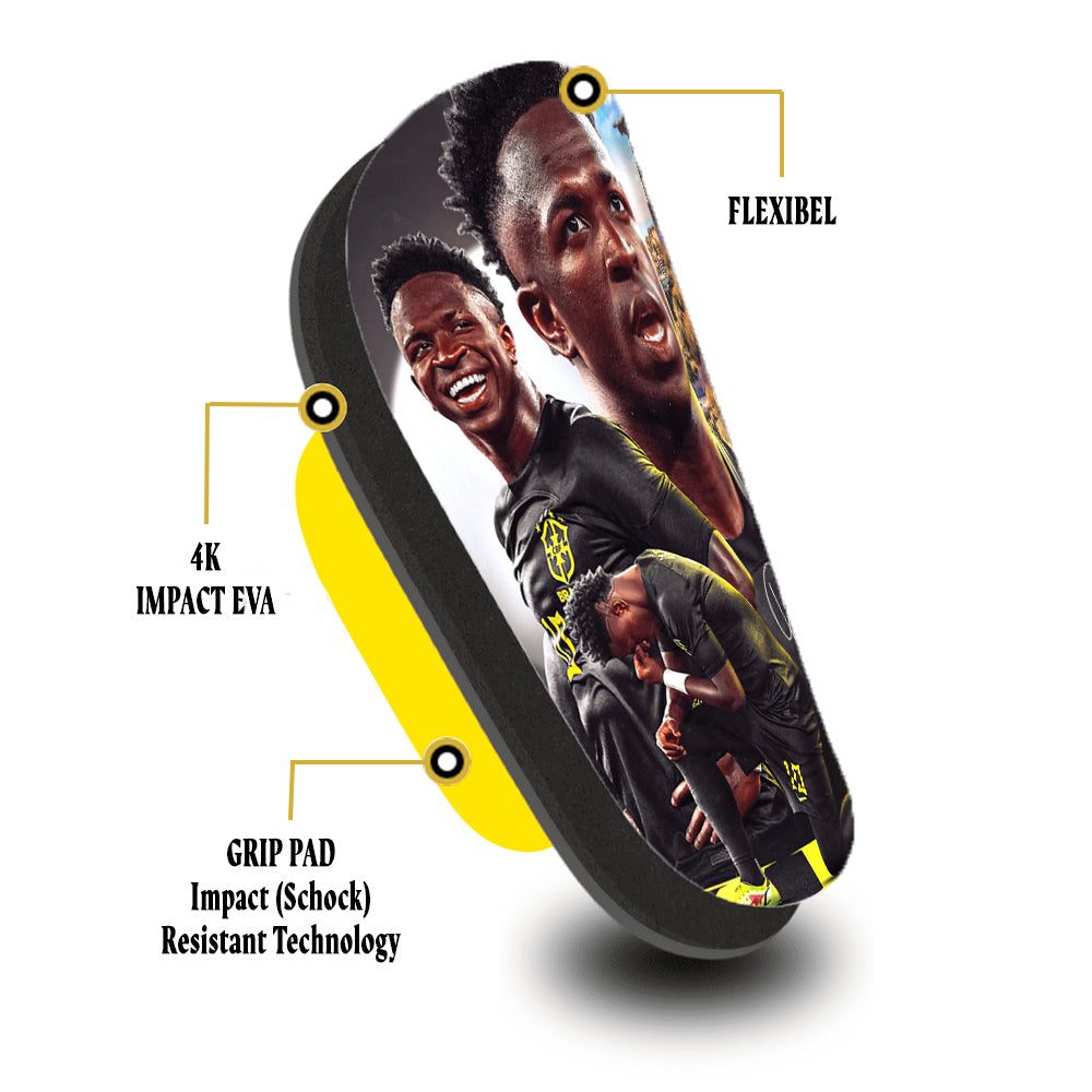 Vinicius Jr Flexible Shin Guards Brazil