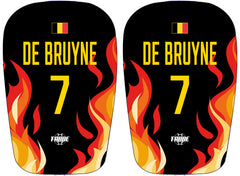 Belgium shin pads Courtois — Size L